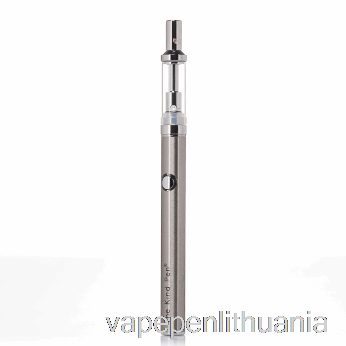 Tipo Pen Slim 510 Garintuvo Rinkinys Silver Vape Skystis